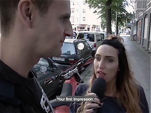 HITZEFREI German towheaded teenage fucks a stranger