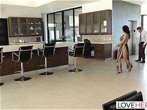 LoveHerFeet - Sneaky hotwife foot lovemaking With The Realtor